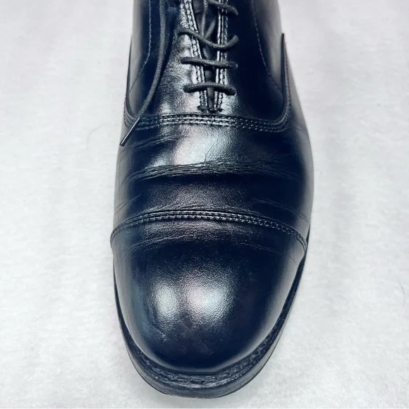 Brooks Brothers Allen Edmonds Park Avenue Cap-Toe Oxford Black
